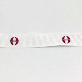Gepersonaliseerde Grove korrel lint 9 MM | GROSGRAIN LINT | ZEEFDRUK