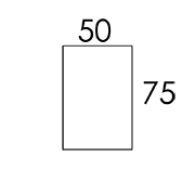 50x75 CM