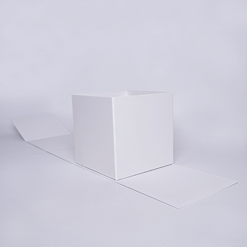 Cubox blanche Boîte personnalisable cubique blanche aimantée
